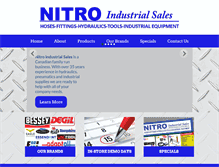 Tablet Screenshot of nitroindustrial.com